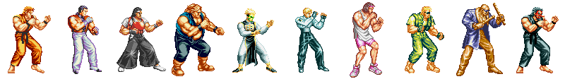 Art of Fighting MD, Sprites.png