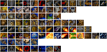 Warcraft II, Human Icons.png