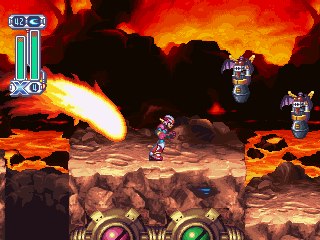 Mega Man X4, Stages, Volcano 1.png