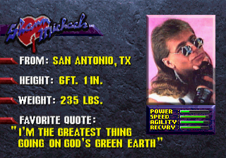 WWF Wrestlemania The Arcade Game Saturn, Profiles, Shawn Michaels.png