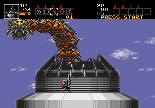 Contra Hard Corps, Stage 9-7.png