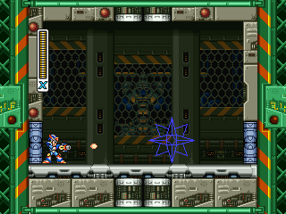 Mega Man X3, Stages, Weapons Factory Subboss.png