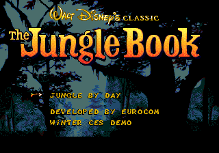 JungleBookWCES1994 MD TitleScreen.png