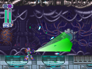 Mega Man X4, Weapons, Aiming Laser Charged.png