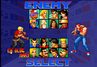 Real Bout Garou Densetsu Special Saturn, Hidden, EX Blue Mary Character Select.png