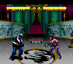 Double Dragon V, Stages, Shadow Dojo Interior.png