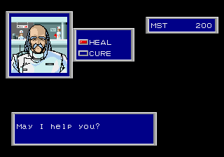 Phantasy Star II, Comparisons, Doctor Virtual Console.png