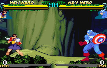 Marvel Super Heroes vs Street Fighter, Stages, On the Hilltop.png