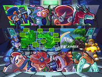 Mega Man X4, Stage Select.png