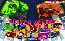 Marvel Super Heroes, Character Select.png