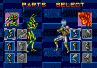 Cosmic Carnage 32X, Armor Select.png