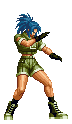 King of Fighters 96 Saturn, Sprites, Leona.gif