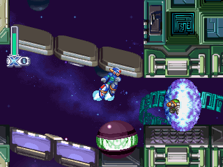 Mega Man X4, Stages, Cyber Space 4.png