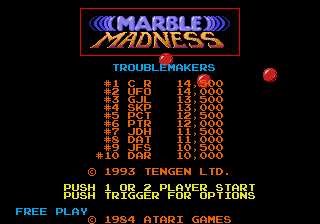 MarbleMadness MDTitleScreen.png