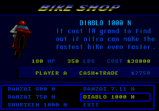 Road Rash II, Bikes, Nitro Class, Diablo 1000 N.png
