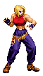 King of Fighters 97 Saturn, Sprites, Blue Mary.gif
