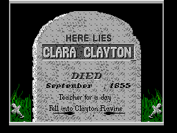 Back to the Future Part III SMS, Stage 1 Tombstone.png