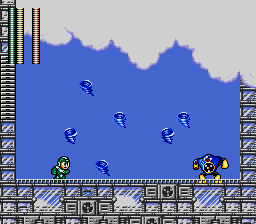 Mega Man The Wily Wars, Mega Man 2, Stages, Air Man Boss.png