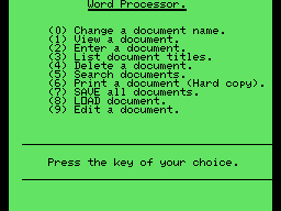 Word Processor SC-3000 Menu.png