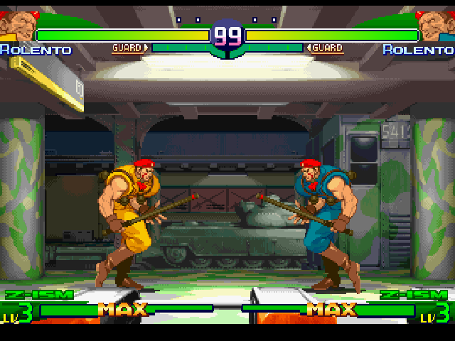 Street Fighter Zero 3 DC, Stages, Rolento.png
