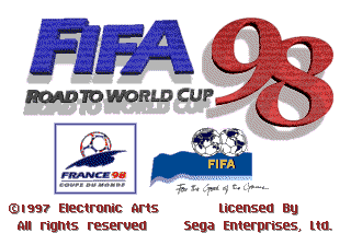 FIFA98RoadToWorldCup MDTitleScreen.png
