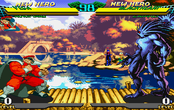 Marvel Super Heroes vs Street Fighter, Stages, Showdown in the Park.png