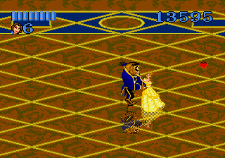 Beauty and the Beast Belle's Quest, Stages, The Castle, Ballroom.png