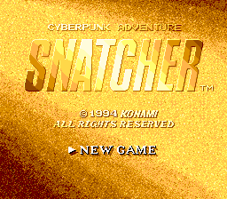 Snatcher MCD Title.png
