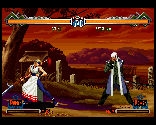Last Blade DC, Stages, Village of Twilight.png
