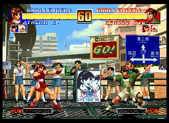 King of Fighters 96 Saturn, Stages, Psycho Soldier Team.png