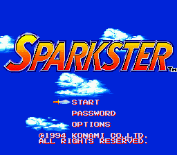 Sparkster title.png