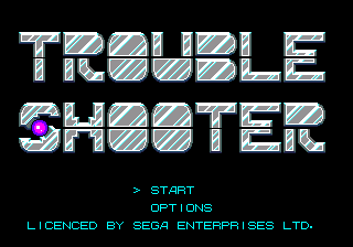 TroubleShooter1991-09-12 MD TitleScreen.png