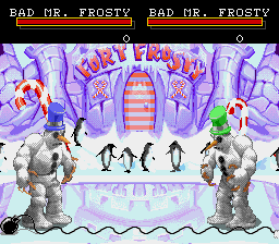 ClayFighter, Stages, Bad Mr. Frosty.png