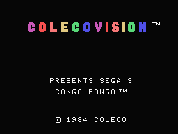 CongoBongo ColecoVision Title.png