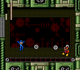 Mega Man The Wily Wars, Mega Man 2, Stages, Metal Man Boss.png