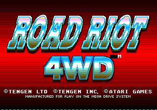 RoadRiot4WD1992 MD JPEU Title.png