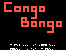 CongoBongo TI994A Title.png