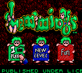 Lemmings GG Title.png