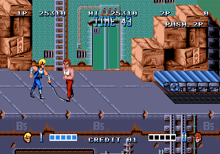 Double Dragon MD, Stage 2-3.png
