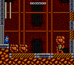Mega Man The Wily Wars, Mega Man, Stages, Guts Man Boss.png
