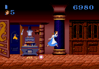 Beauty and the Beast Belle's Quest, Stages, The Castle, The Kitchen.png