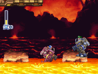 Mega Man X4, Stages, Volcano 2.png