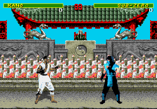 Mortal Kombat CD, Stages, The Courtyard.png