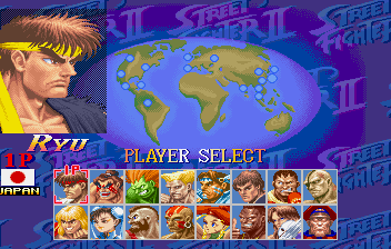 Super Street Fighter II Turbo Saturn, Character Select.png