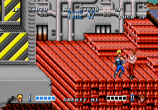Double Dragon MD, Stage 2-2.png