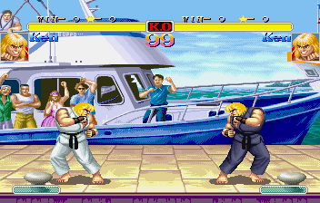 Super Street Fighter II Turbo Saturn, Stages, Ken.png