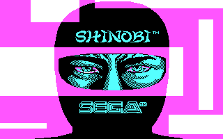 Shinobi IBMPC CGA Title.png