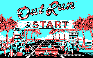 OutRun IBMPC CGA Title.png