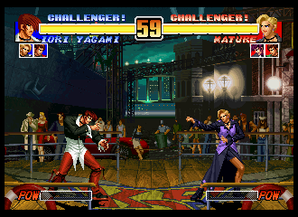 King of Fighters 96 Saturn, Stages, Yagami Team.png