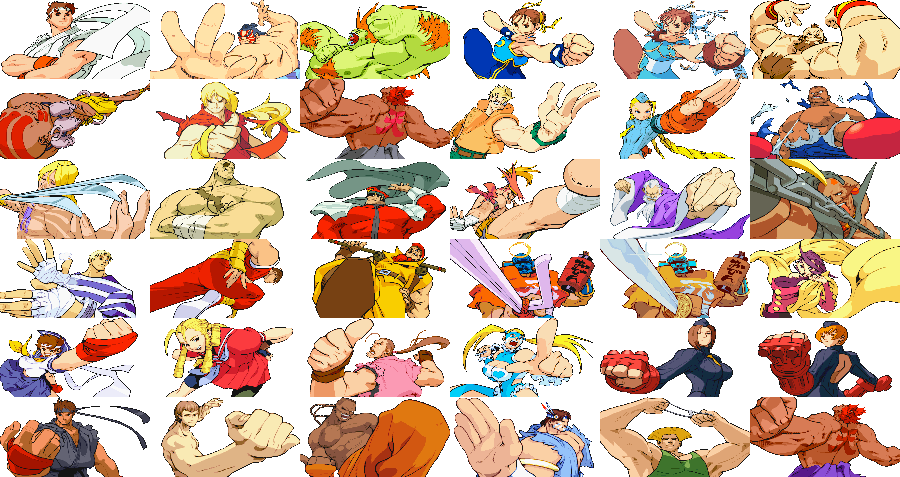 Street Fighter Zero 3, Characters, Victory.png